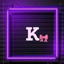 cute k name dp